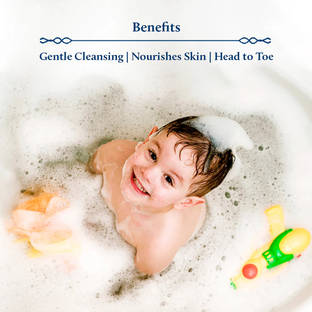 Baby Body wash for baby's sensitive skin.