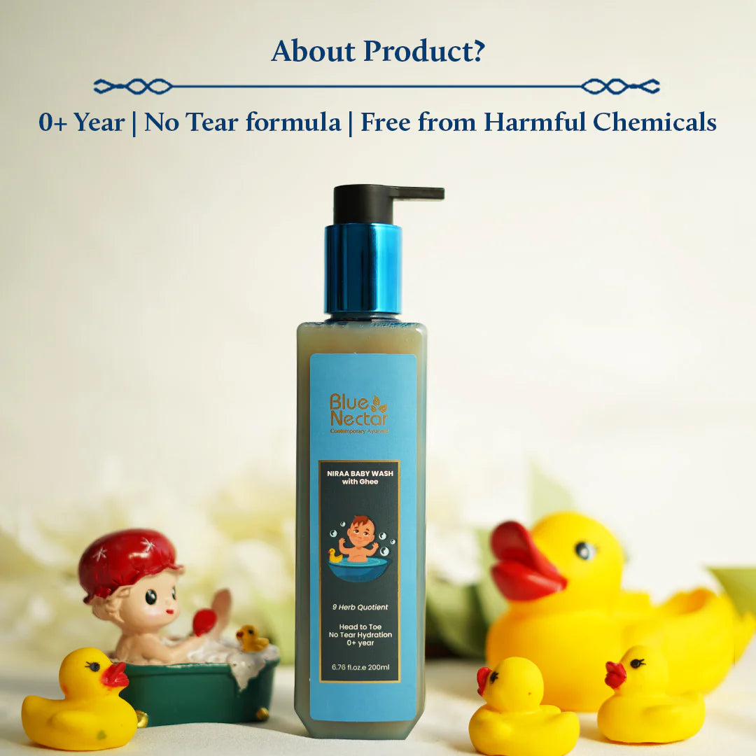 Baby body wash| No tear formula| Chemical free