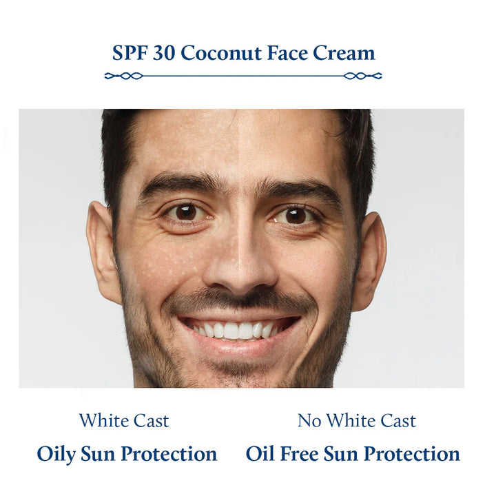 SPF30 FACE CREAM FOR MEN| NO WHITE CAST