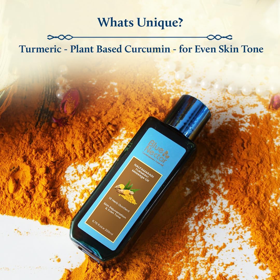 SKIN BRIGHTENING BODY OIL WITH TURMERIC