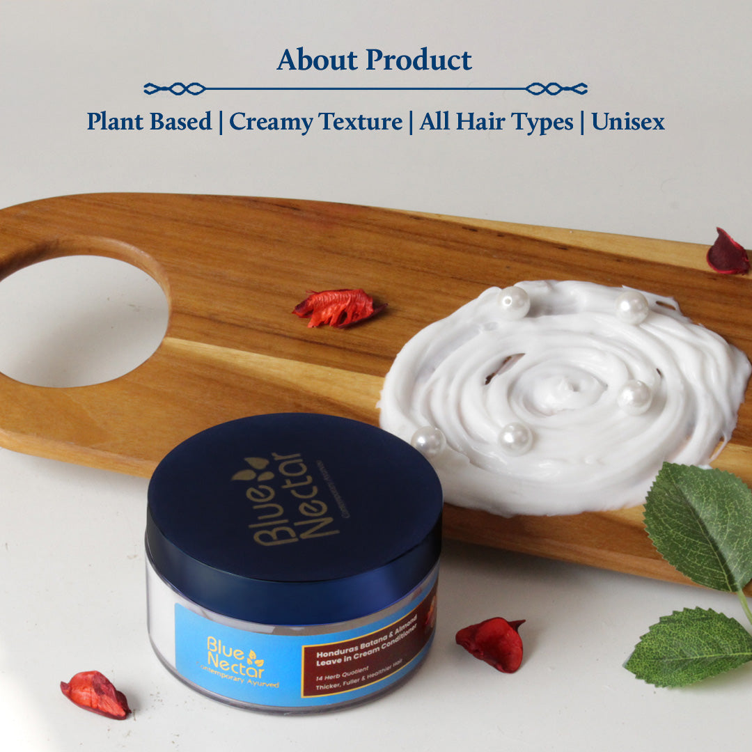 Batana hair leave in cream is plant based, suitable for all hair type.