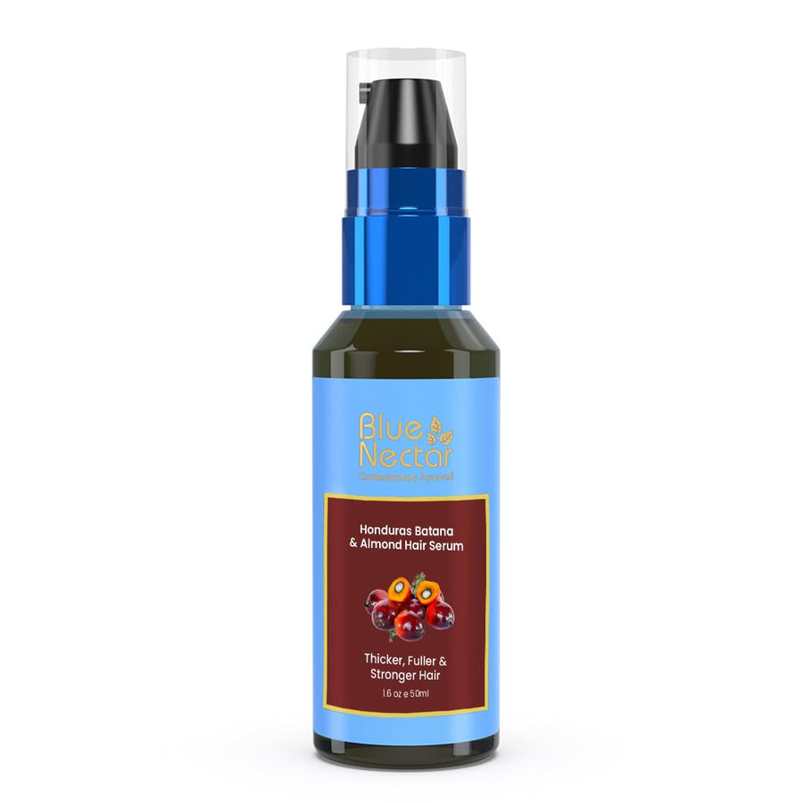 Honduras batana & almond hair serum for thicker fuller & stronger hair.