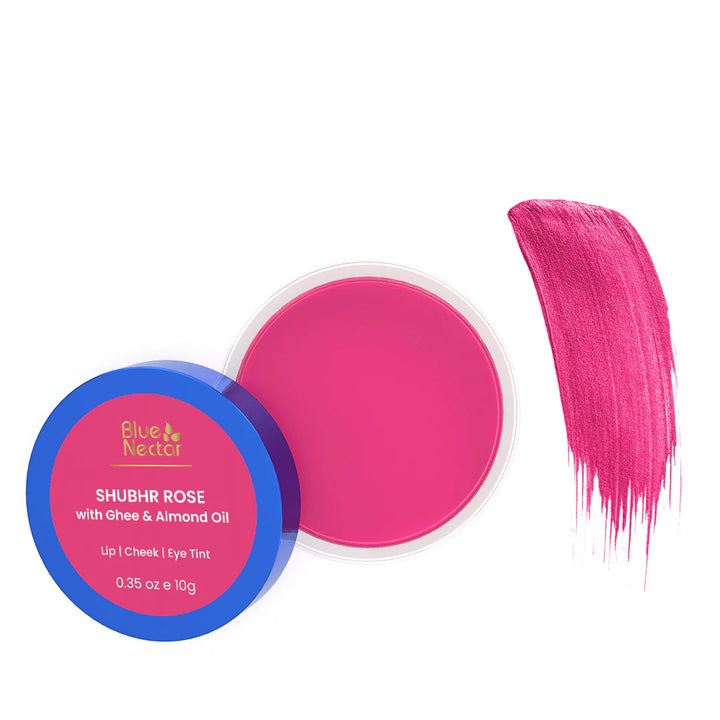 Shubhr Lip, Cheek & Eye Tint with goodness of Nourishing Ghee & Shea Butter (0.35 oz)